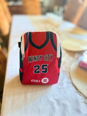 Windy City Red Toiletry Bag with 25 Graphic - Unbranded